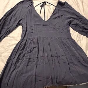 Shinestar Navy Blue Dress